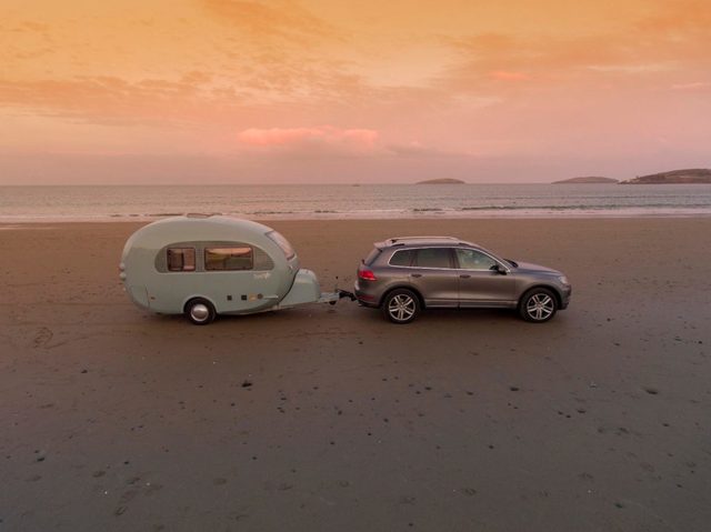 Barefoot Caravan sunset