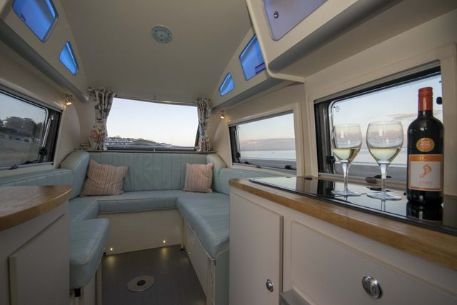 Barefoot Caravan Interior