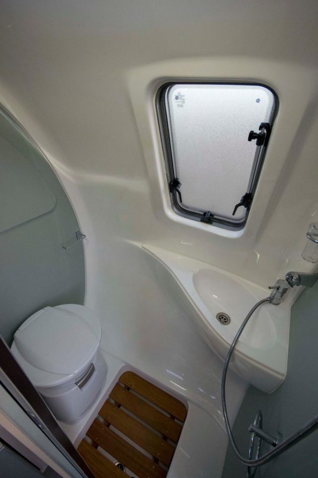 Barefoot bathroom