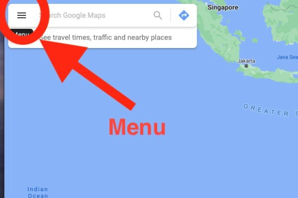 google maps trip planner australia