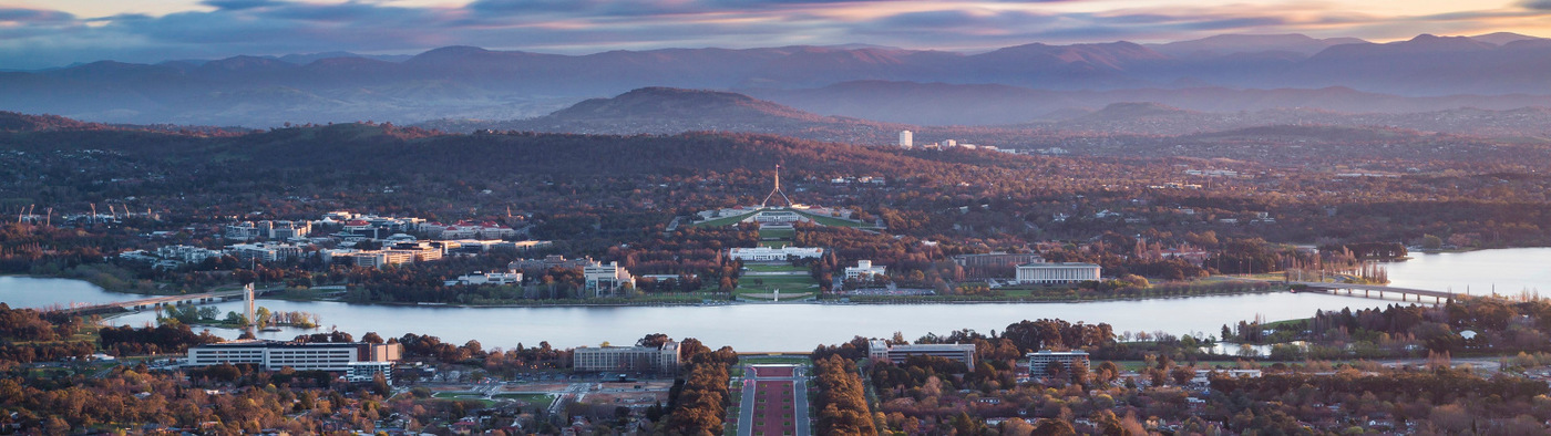 View of Canberra from Mount Ainslie - VisitCanberra