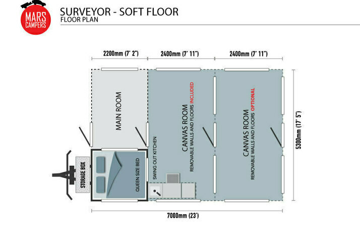 Image of a Soft-floor Camper Trailer - Image 10