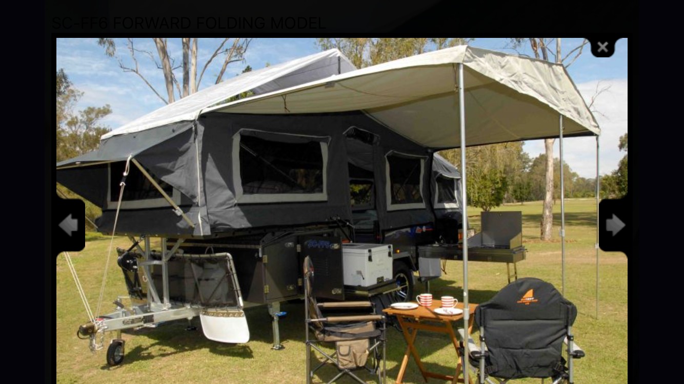 Hard-floor Camper Trailer for Hire in Dubbo NSW from $130.00 "Pebbles