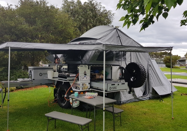 Image of a Soft-floor Camper Trailer - Image 2