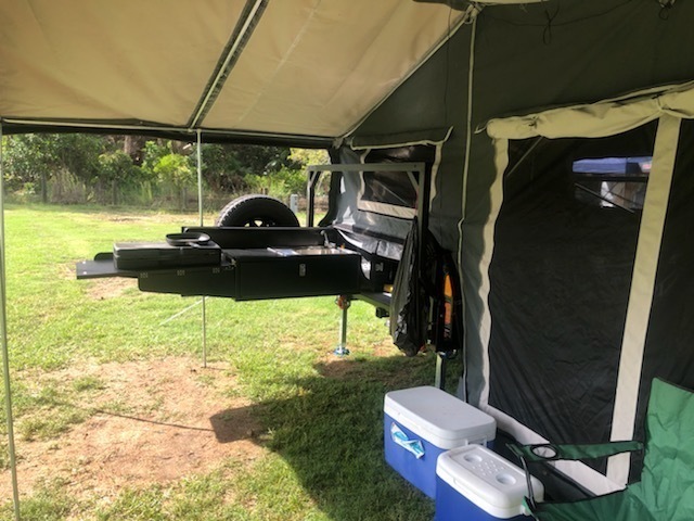 Soft-floor Camper Trailer for Hire in TARRO NSW from $70.0 